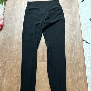 Lululemon black ribbed align leggings